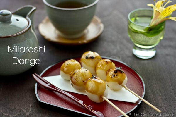 Mitarashi Dango Recipe | JustOneCookbook.com