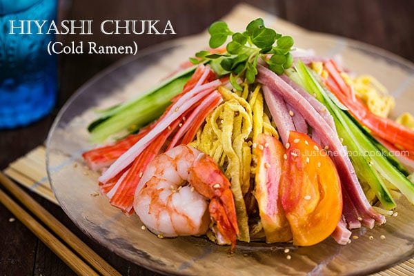 Hiyashi Chuka (Cold Ramen)  | Easy Japanese Recipes at JustOneCookbook.com