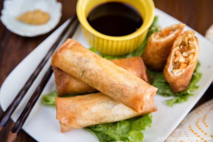 Harumaki (Japanese Egg Roll) | Easy Japanese Recipes at JustOneCookbook.com