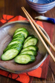 japanese pickled cucumber recipe | Just One Cookbook