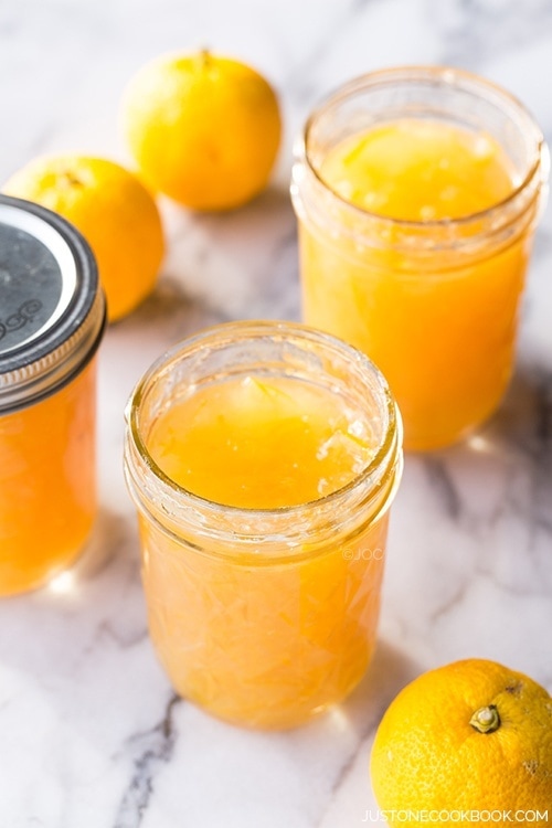 Yuzu Marmalade 柚子のマーマレード • Just One Cookbook