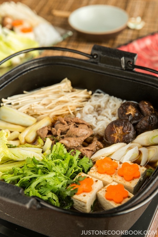Sukiyaki Recipe すき焼き • Just One Cookbook