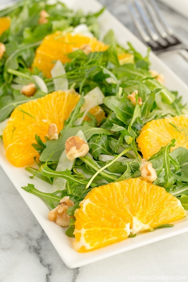 Arugula Salad with Fennel and Navel Orange • Just One Cookbook