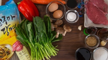 Japchae Ingredients Japchae Ingredients