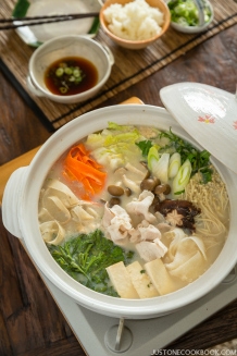 Soy Milk Hot Pot (Tonyu Nabe 豆乳鍋) | Easy Japanese Recipes at JustOneCookbook.com