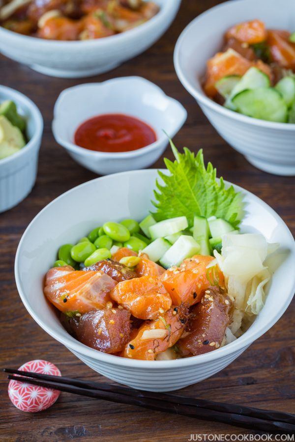 Poke Bowl | Easy Japanese Recipes at JustOneCookbook.com