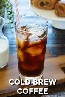 Cold Brew Coffee | Easy Japanese Recipes at JustOneCookbook.com