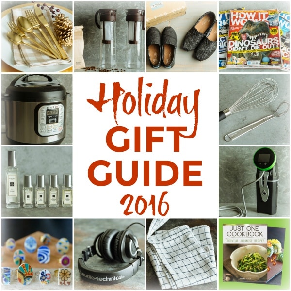 Holiday Gift Guide 2016 – 12 Unique Gifts for Someone Special
