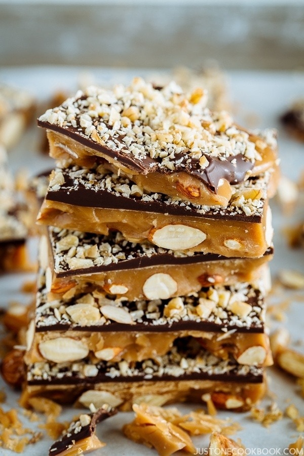 Chocolate Almond Toffee