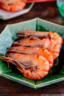 Simmered Shrimp (えびのうま煮) for Japanese New Year Food (Osechi Ryori) | Easy Japanese Recipes at JustOneCookbook.com