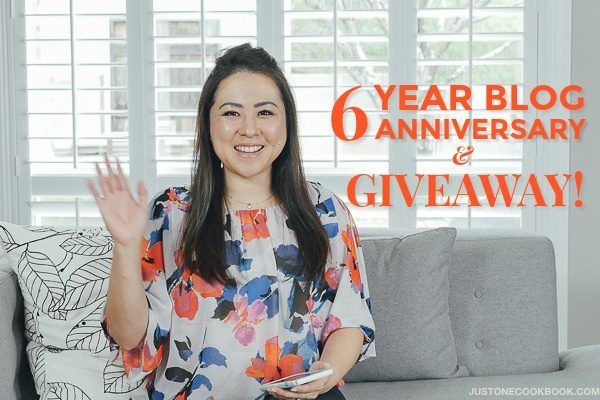 6 Year Blog Anniversary, 6 New Things, and Giveaway!