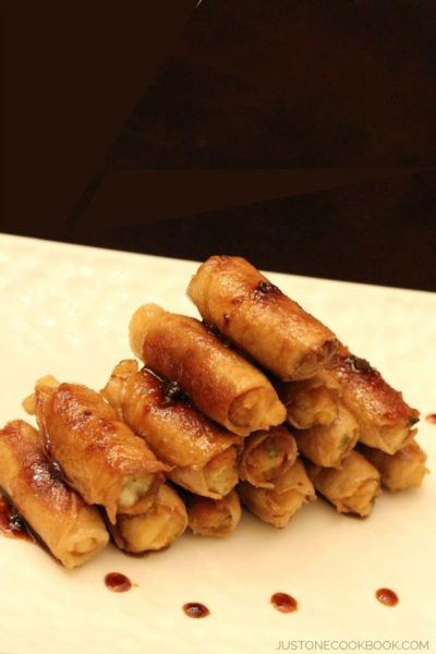 Mashed Potato Teriyaki Pork Rolls | JustOneCookbook.com