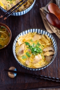 Oyakodon (Chicken & Egg Bowl) 親子丼 | Easy Japanese Recipes at JustOneCookbook.com