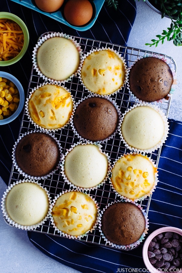 Steamed Cake (Mushi-pan) 蒸しパン | Easy Japanese Recipes at JustOneCookbook.com