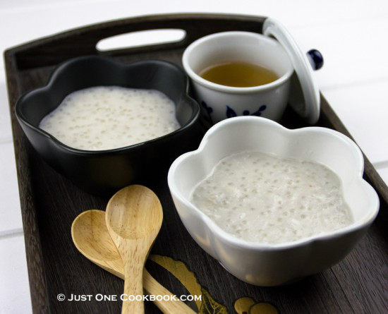 Taro Tapioca Pearl Dessert • Just One Cookbook