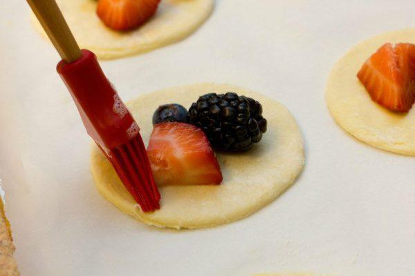 Mini Fruit Puff Pastry with Lemon Glaze 6