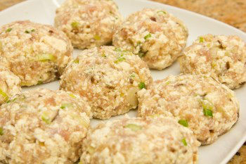 Chicken & Tofu Hamburger Steak 3