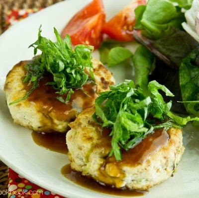 Chicken & Tofu Hamburger Steak II