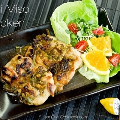 Negi Miso Chicken | Easy Japanese Recipes at JustOneCookbook.com