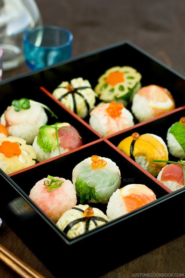 Temari Sushi Easy Japanese Recipes at JustOneCookbook.com.