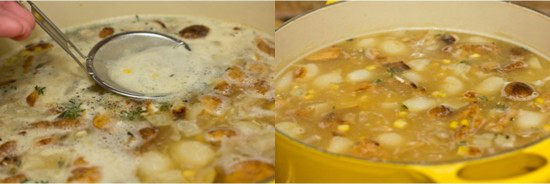 Chicken & Corn Chowder with Roasted Potato 2