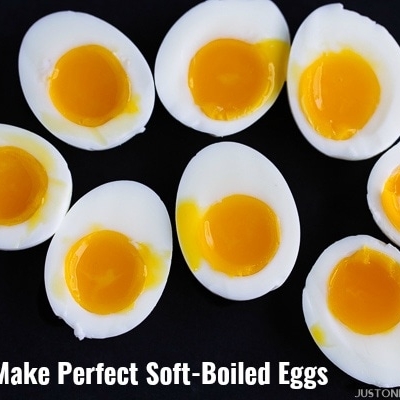 How To Make Perfect Soft-Boiled Eggs (Hanjuku Tamago 半熟玉子) | Easy Japanese Recipes at JustOneCookbook.com