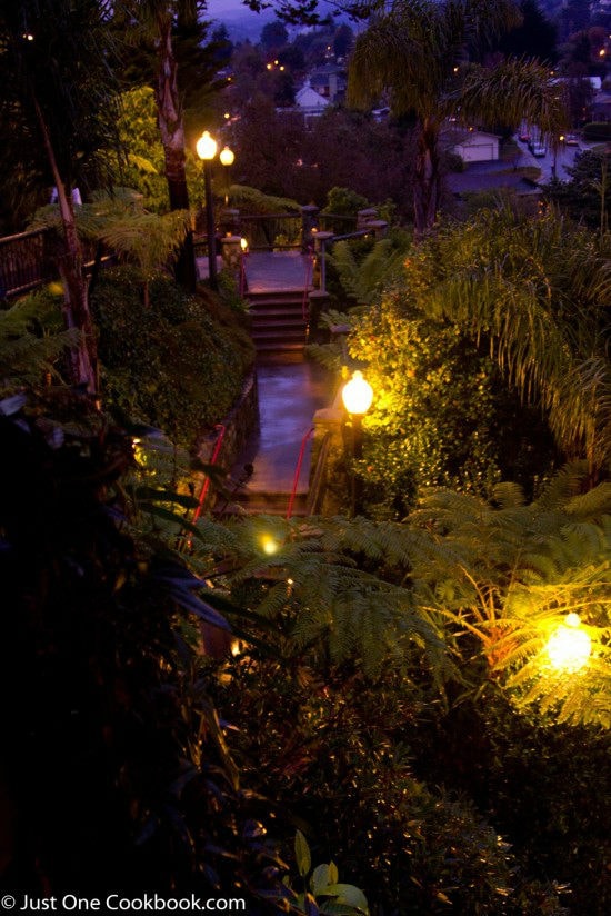 Shadowbrook restaurant garden path