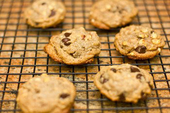 Peanut Butter Chocolate Chip Cookies 4