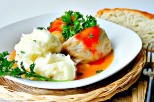 Sour Cabbage Meat Rolls