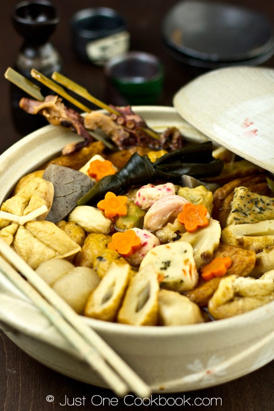 Oden in a pot.