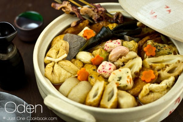 Oden in a pot.