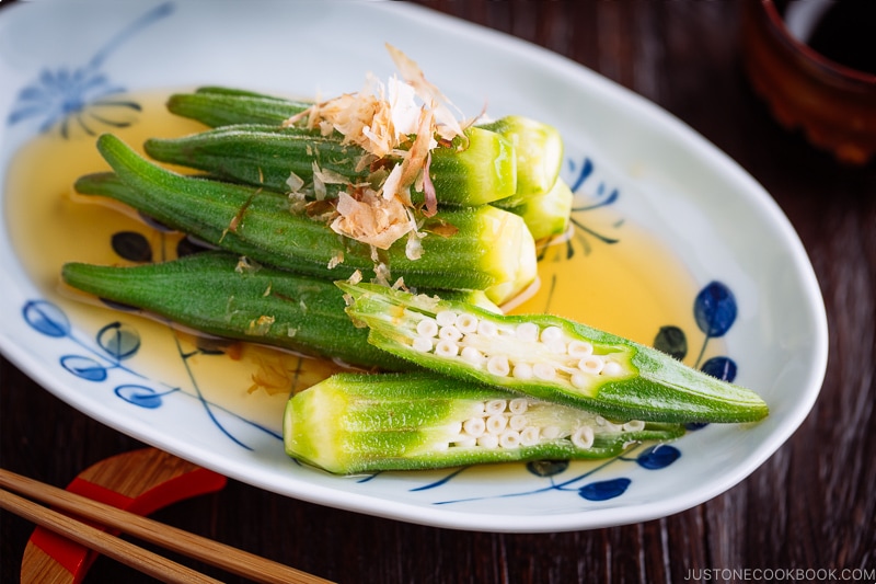 Okra Ohitashi | Easy Japanese Recipes at JustOneCookbook.com