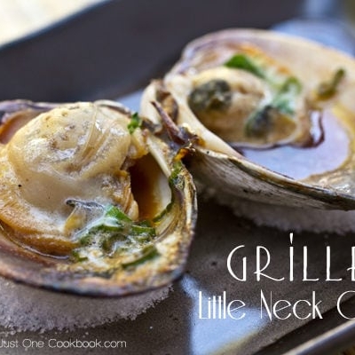 Grilled Little Neck Clams