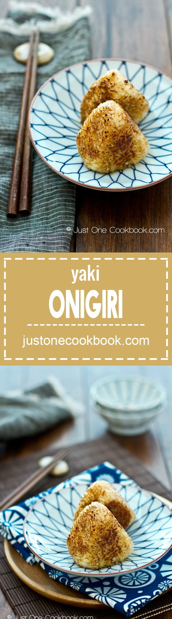Yaki Onigiri (Grilled Rice Ball) 焼きおにぎり • Just One Cookbook