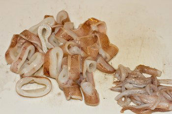 Boiled Squid with Miso Vinaigrette 3