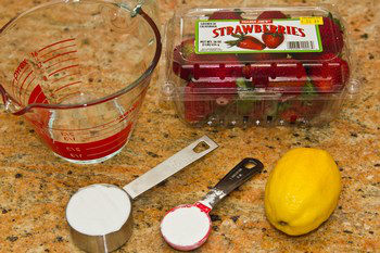 Strawberry Sauce Ingredients