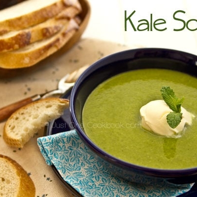 Kale Soup | JustOneCookbook.com