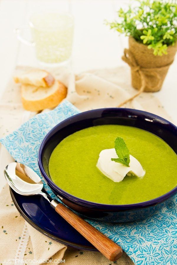 Kale Soup in a bowl.