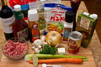 Meat Doria Ingredients