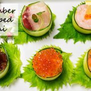 Cucumber Wrapped Sushi | JustOneCookbook.com