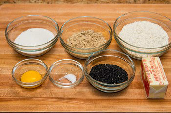 Sesame Cookies Ingredients