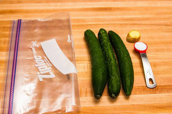 Pickled Cucumbers Ingredients