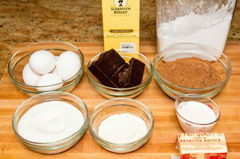 Chocolate Gateau Ingredients