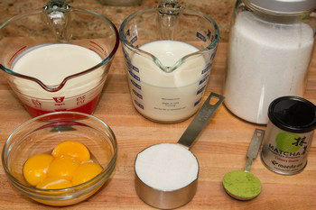 Green Tea Creme Brulee Ingredients