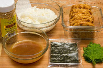 Inari Sushi Ingredients