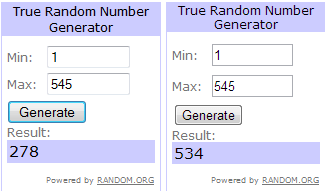 Japanese Rice Giveaway Winners