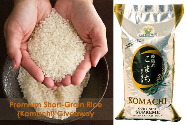 Japanese Rice Giveaway | JustOneCookbook.com