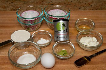 Green Tea Steamed Cake Ingredients