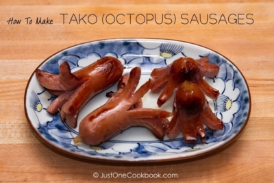 Octopus Sausage | JustOneCookbook.com