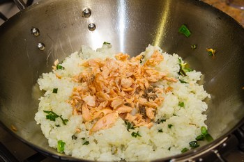 Salmon Fried Rice 10